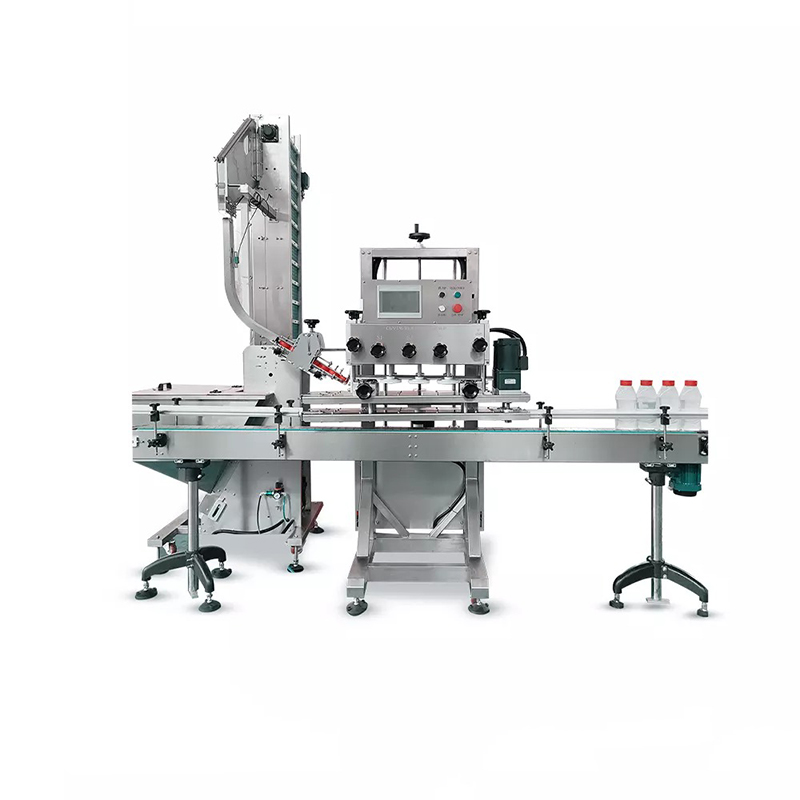 Automatic 6 Wheels Spindle Capping Machine